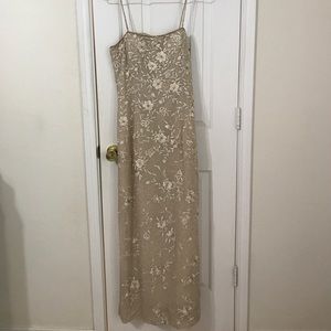 Formal 90s Vintage Floor Length Dress